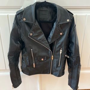 Blank NYC Black Leather Jacket